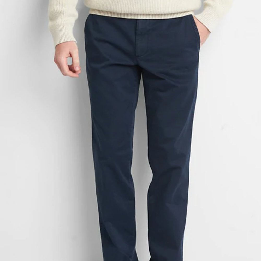 BRAND NEW GAP SLIM FIT CHINO NAVY 31x32